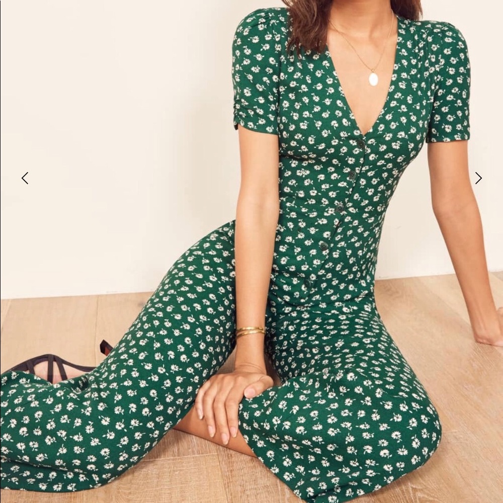 Reformation Jumpsuit - Chive